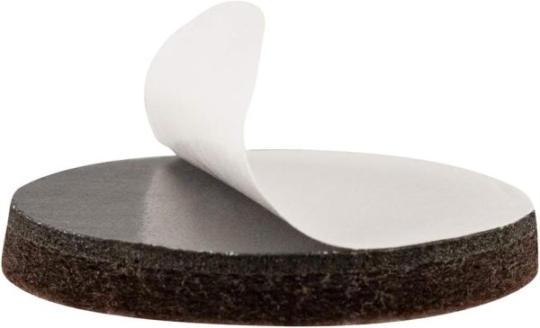48-Pack 1.5-Inch Reusable Felt Furniture Sliders