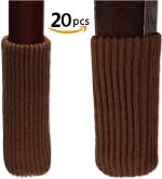 20-Pack Knitted Wool Furniture Socks for Chair Legs