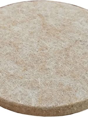 48-Pack 2-Inch Beige Self-Adhesive Felt Furniture Pads