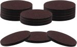 16-Piece 3-Inch Round Self-Adhesive Felt Furniture Pads