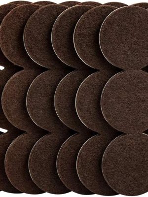 48-Pack 1.5-Inch Reusable Felt Furniture Sliders