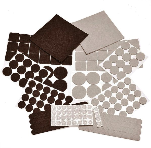 165-Piece Self-Adhesive Felt Pads for Furniture